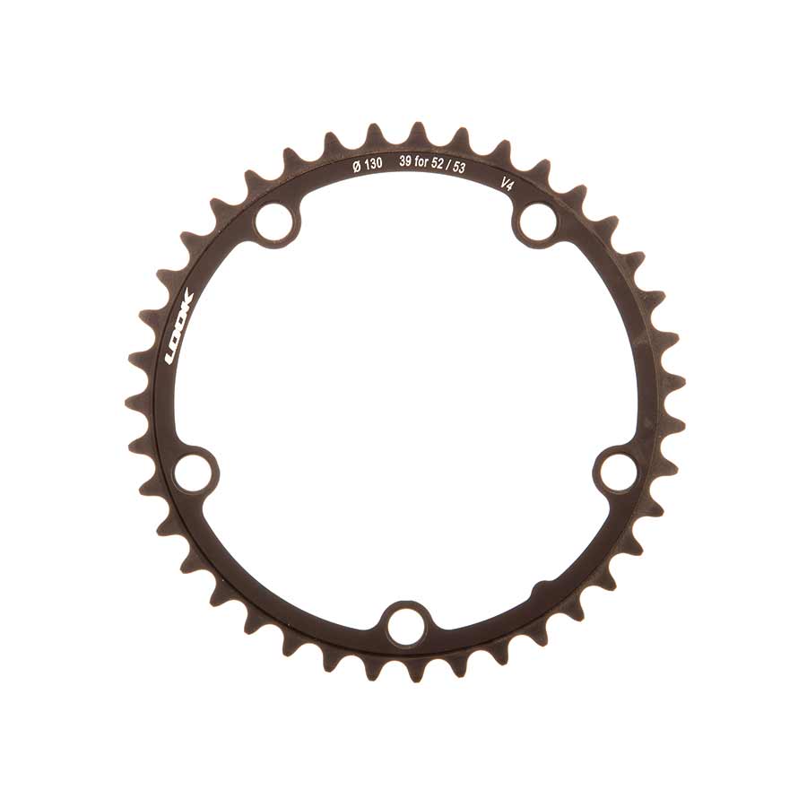 Look, Zed 3, 39T, 11sp, BCD: 130mm, 5 Bolt, Zed 3, Inner Chainring, For 52/53, Aluminum, Black