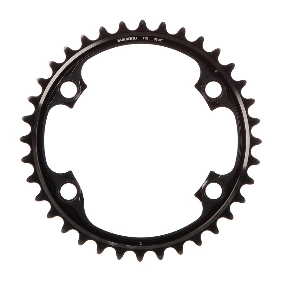 Shimano, Dura Ace FC-R9100, 36T Chainring, MT, 11sp, BCD: 110, Aluminum, Black