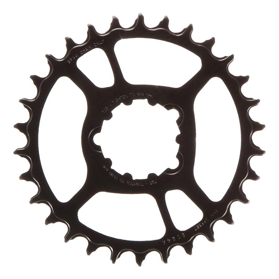 SRAM, X-SYNC 2 Steel 3mm, Chainring, Teeth: 30, Speed: 11/12, BCD: Direct Mount, Single, Steel, Black