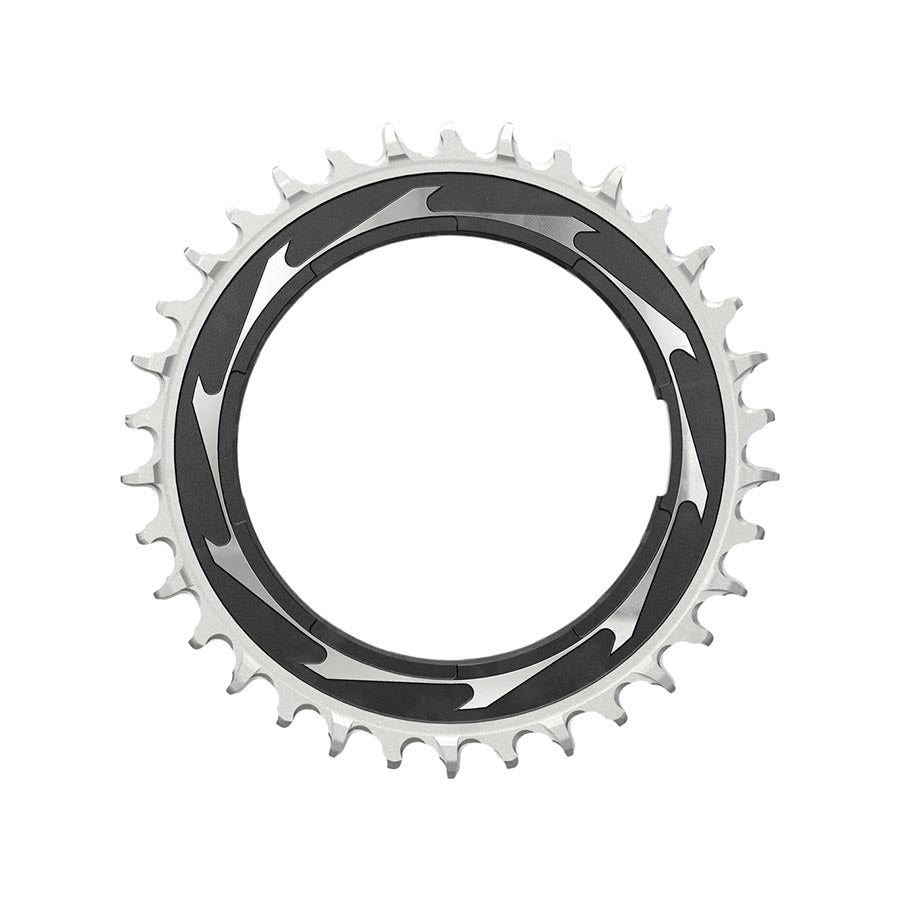 SRAM, Eagle T-Type Thread Mount 0mm Offset, Chainring, Teeth: 34, Speed: 12, BCD: Thread Mount, Aluminum, Black