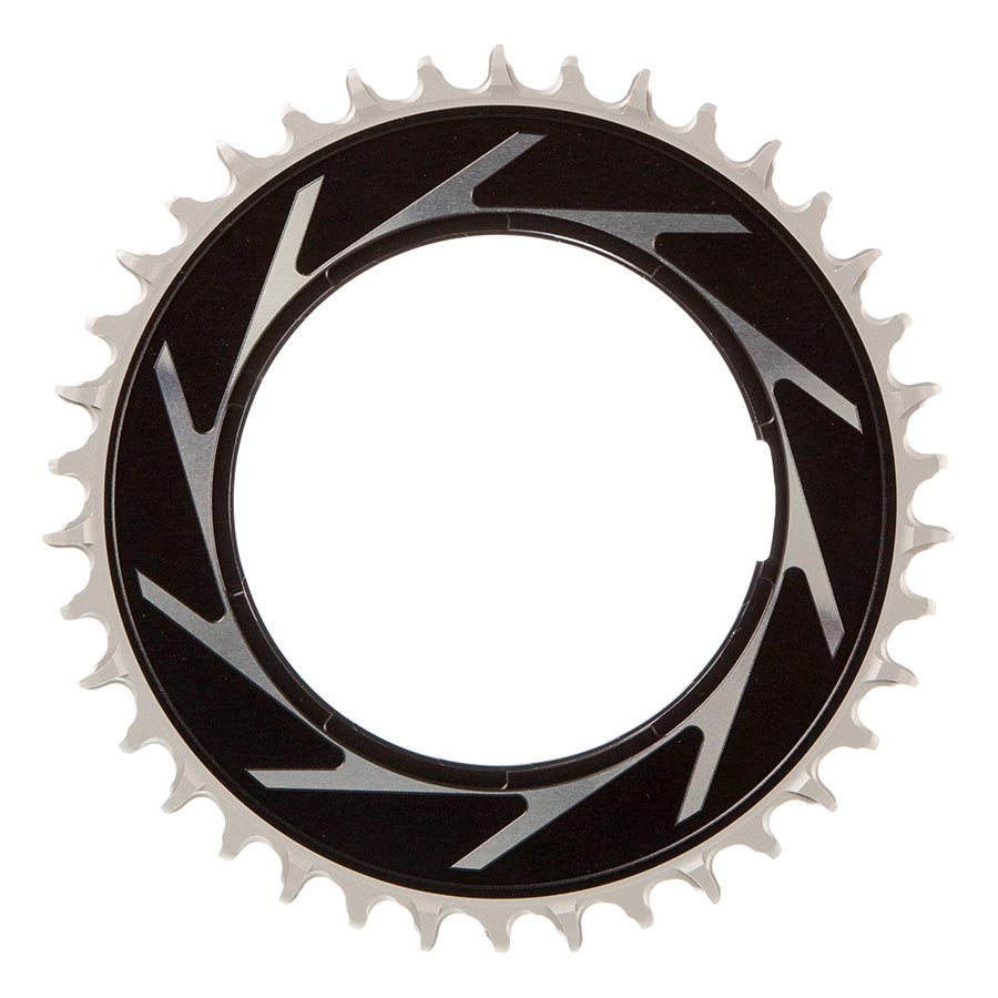 SRAM, Eagle T-Type Thread Mount 0mm Offset, Chainring, Teeth: 38, Speed: 12, BCD: Thread Mount, Aluminum, Black