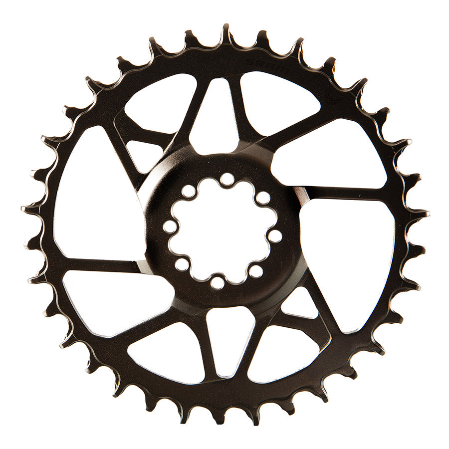 SRAM, Eagle 90 8 Bolt, Chainring, Teeth: 34, Speed: 12, BCD: Direct Mount, Bolts: 8, Steel, Silver