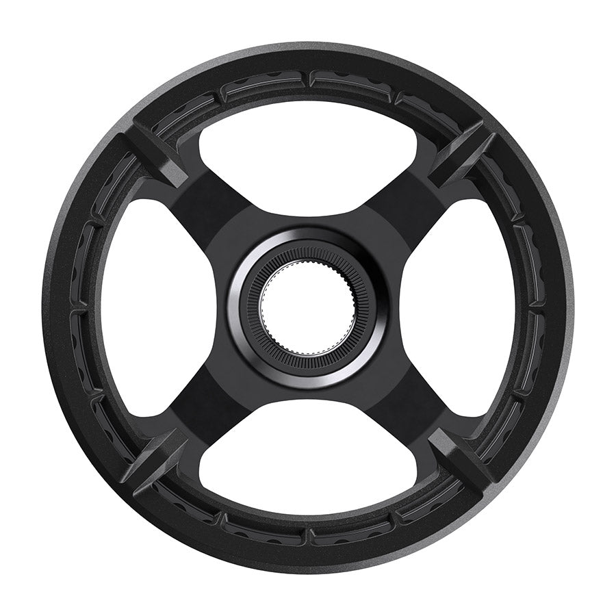 Shimano, CR-ET600, Chainring, Teeth: 44, Speed: 9-11, BCD: 104, Steel, Black, ECRET600B4X