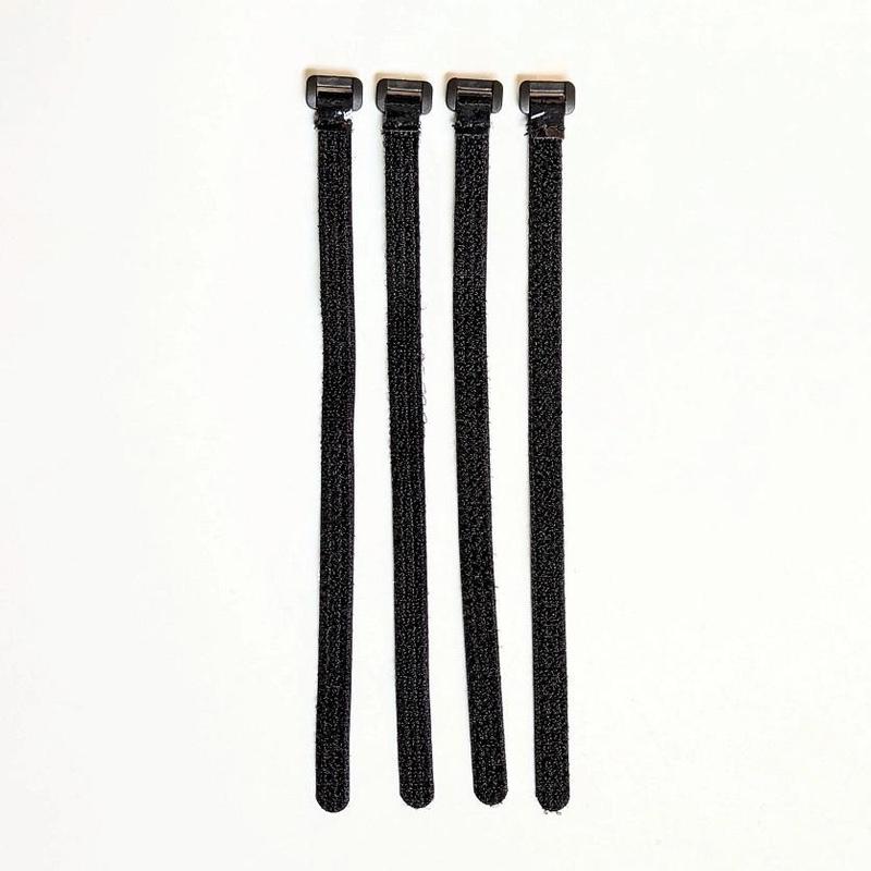 Mudhugger Velcro Kit for EVO Front (Ziptie fender), x4 straps, 10mm wide