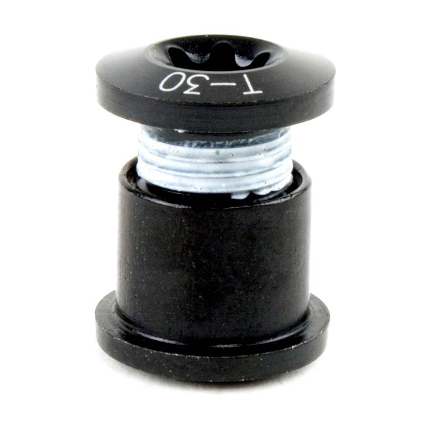 Full Speed Ahead Torx T-30 Alloy Double Chainring Nut/Bolt Set withtool: Black