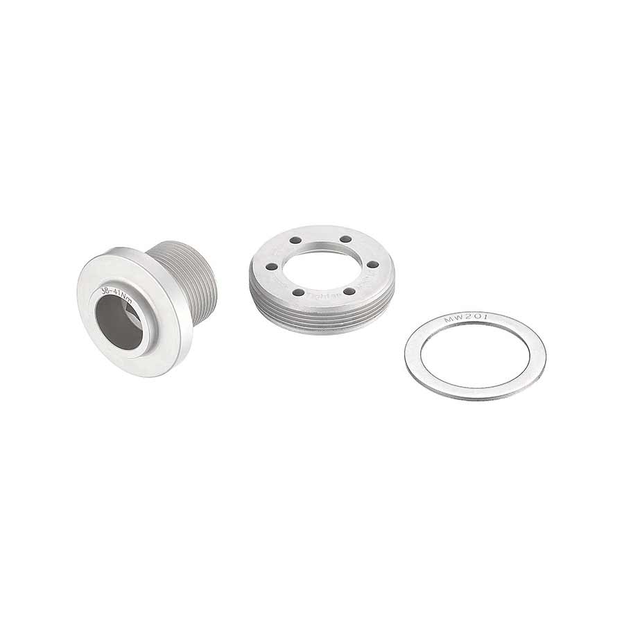 FSA Crankset Part, Crank Bolt, Self-Extracting, QR-21, M30 Cap and M18 Alloy Bolt, (Gradient Modular) ML533