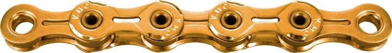 KMC Chain X11SL x 118L, 11 speed, WAXED, Ti Gold