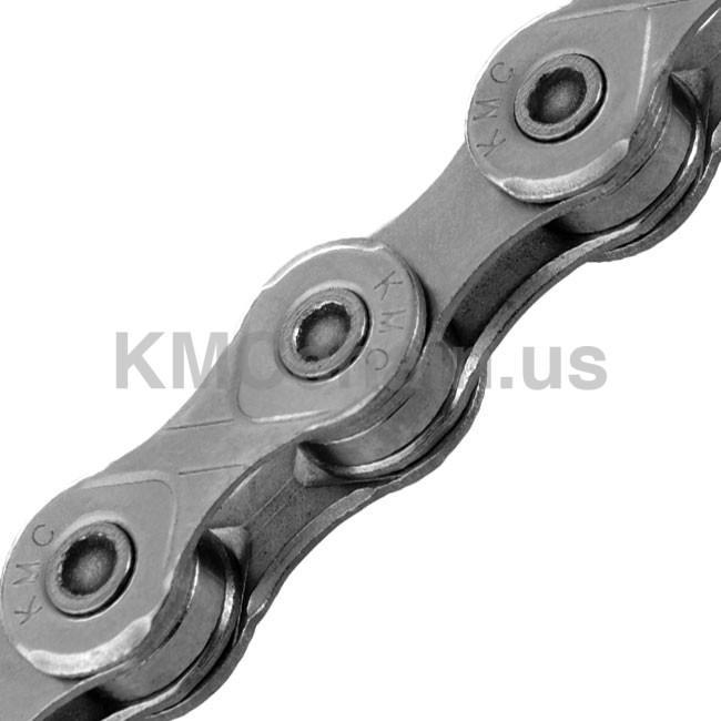 KMC Chain E11 Silver x 136L, 11 speed, E-Bike Chain, Eco Proteq Coating