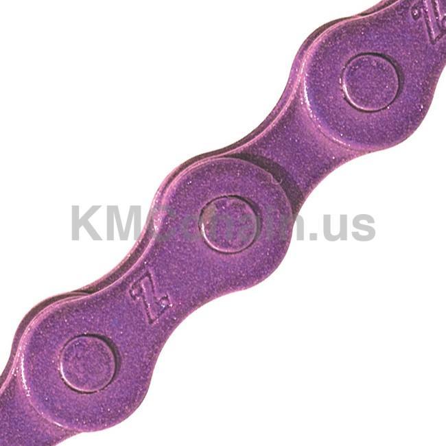 KMC S1 Chain - Single Speed 1/2" x 1/8", 112 Links, Purple