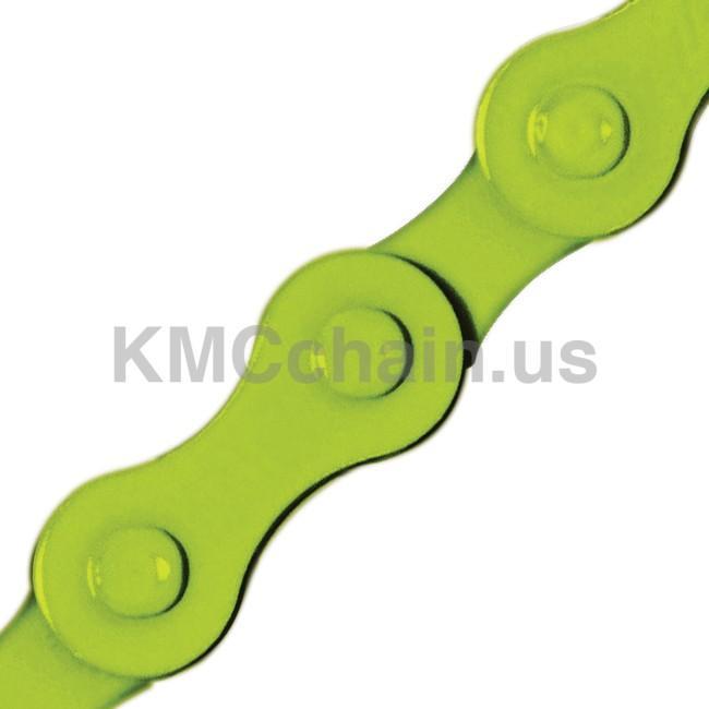 KMC Chain S1 x 112L, Single Speed, Green