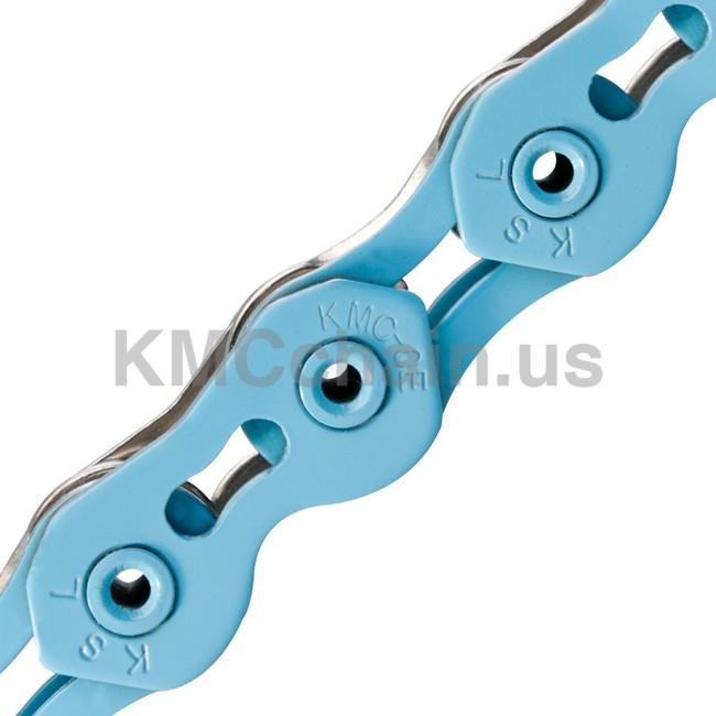 KMC Chain K1 SL Wide x 100L, Single Speed, Blue