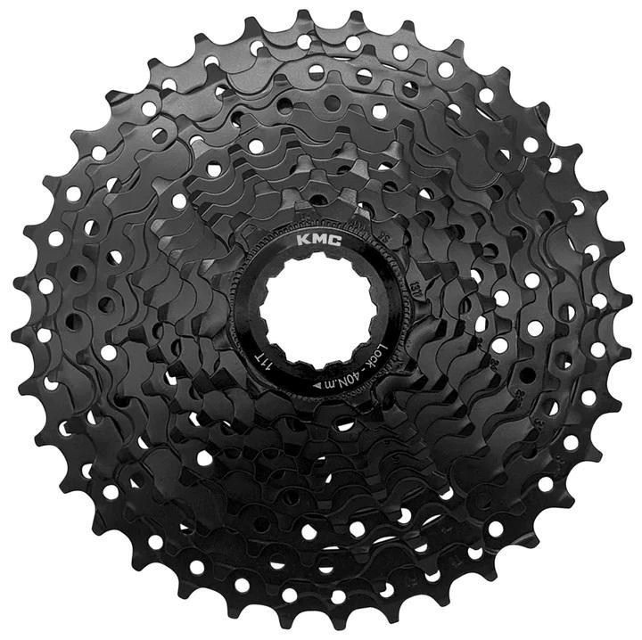 KMC React Cassette, 10 Speed, HG Driver, 11-36, Black