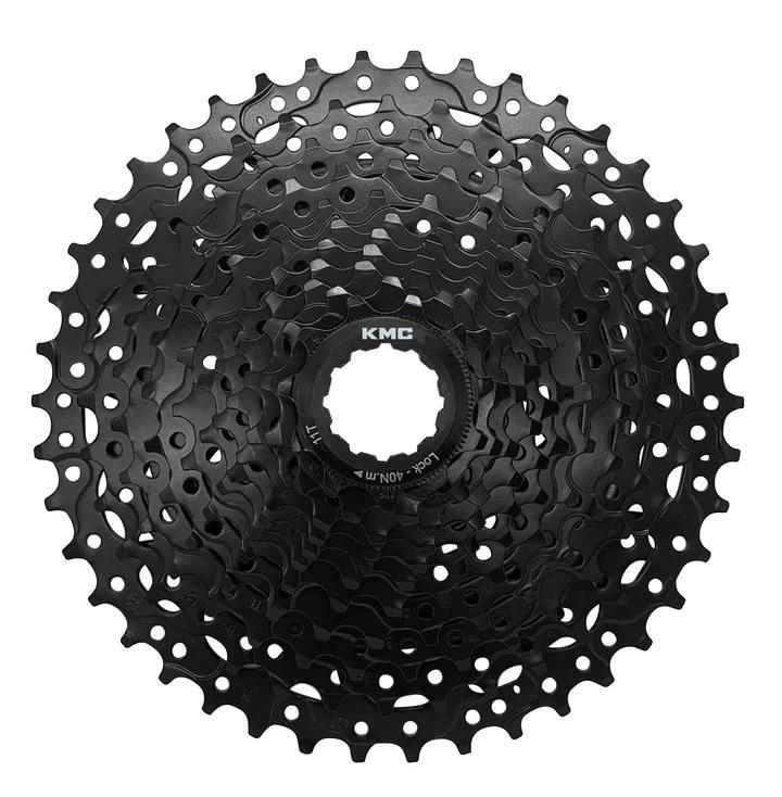 KMC React Cassette, 11 Speed, HG Driver, 11-42, Black