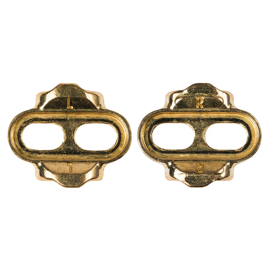 crankbrothers, Standard Release Cleat, Cleats, Compatibility: crankbrothers SPD, Float: 6°, Gold, Pair