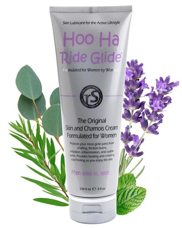 Reflect Sports Hoo-Ha Ride Glide Skin and Chamois Cream /8oz tube (236ml)