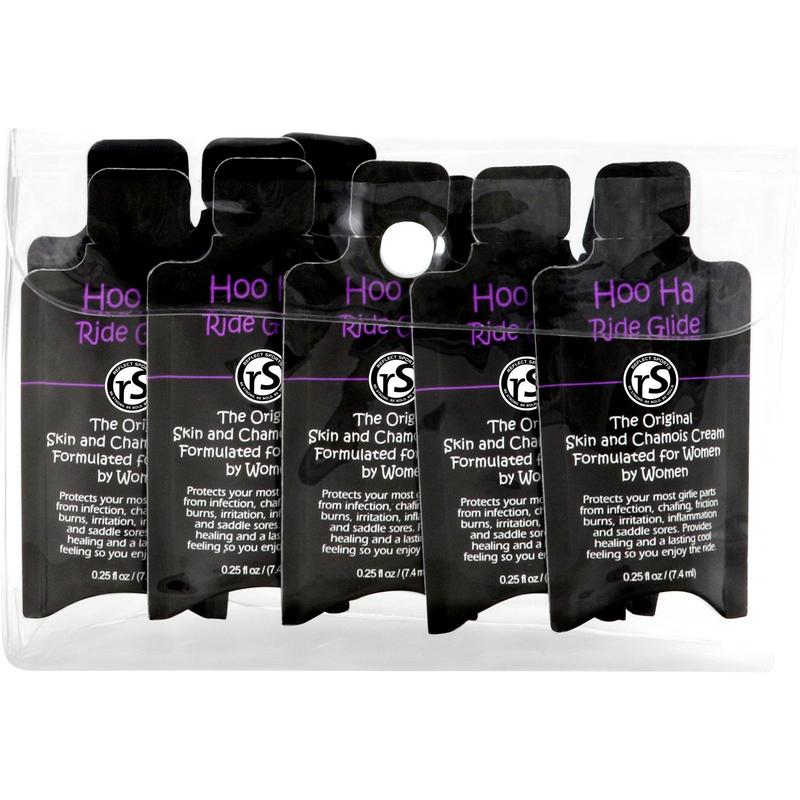 Reflect Sports Hoo-Ha Ride Glide Skin and Chamois Cream, On the Go Packs (small case of x10, 7.4ml packs)