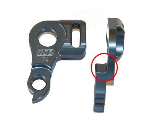 NSB Commencal Supreme V2 2007-2008 Derailleur Hanger