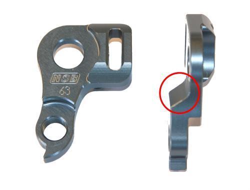 NSB Commencal Supreme V2 2009-2010 Derailleur Hanger