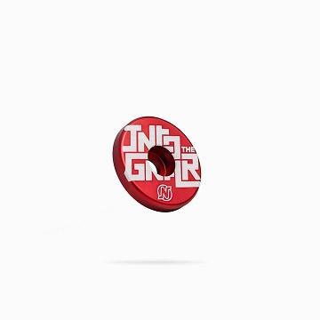 NSB Headset Top Cap 1-1/8" Yoann Barelli Into The Gnar - Red