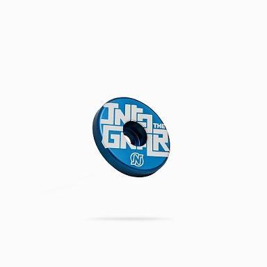 NSB Headset Top Cap 1-1/8" Yoann Barelli Into The Gnar - Blue