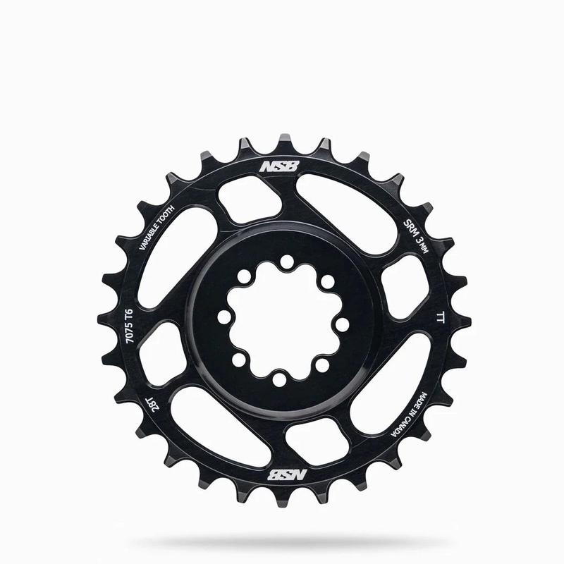 NSB Variable Tooth Chainring, Direct Mount, SRAM T-Type, 28T, Black