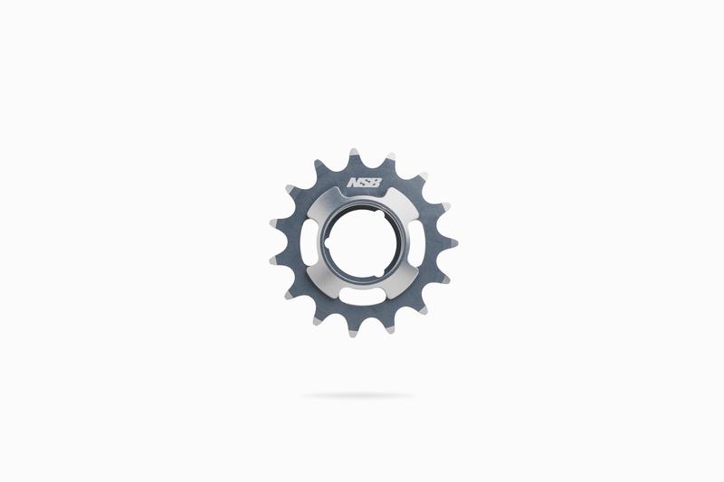 NSB High Pivot Idler Pulley Kit, Commencal Surpreme DH V4, Steel, 15T