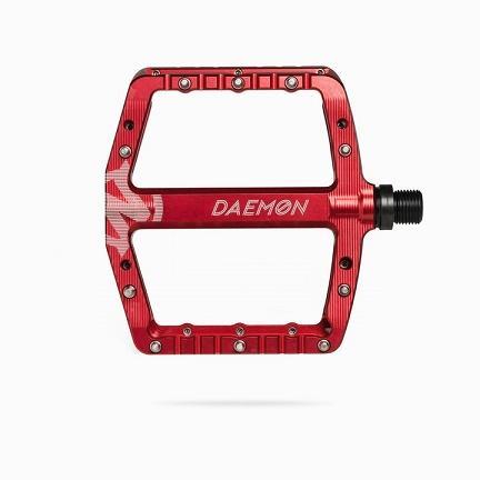 NSB Daemon Flat Pedal, Red
