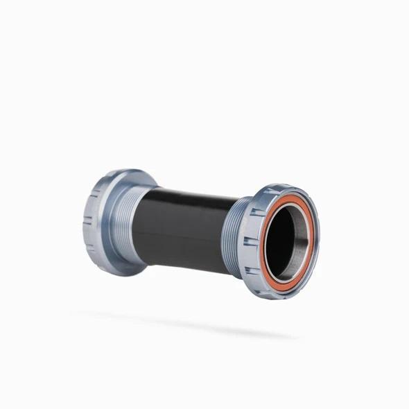 NSB BSA Threaded Bottom Bracket, 68/73mm Shell, SRAM DUB 29mm Spindle, Pewter