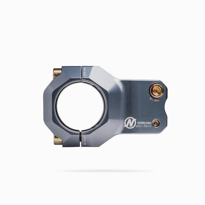 NSB Overlord 35 All Mountain Stem, 35mm Length, 35mm Clamp, Pewter