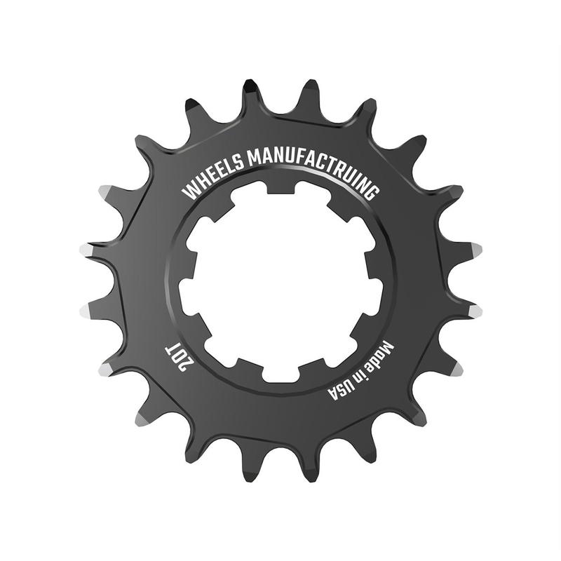 Wheels Manufacturing Solo XD Single Speed Cog 20T (For XD Driver), Black