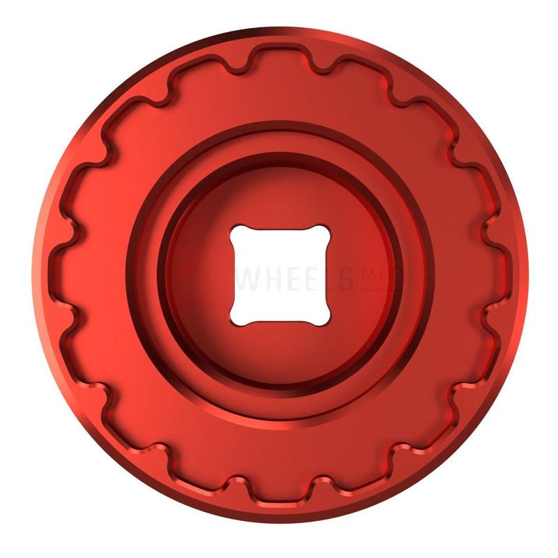 Wheels Manufacturing E-Bike Lockring Socket Tool, 53mm Shimano STEPS, 1/2" Drive