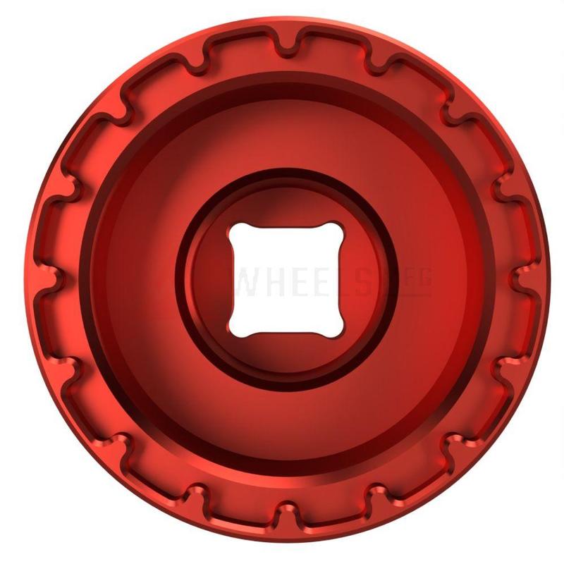 Wheels Manufacturing E-Bike Lockring Socket Tool, Bafang Outer M33, 1/2" Drive