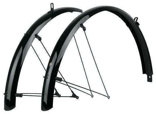SKS Fender, B55 Bluemels, 700 x 38 - 47c, Black, Set