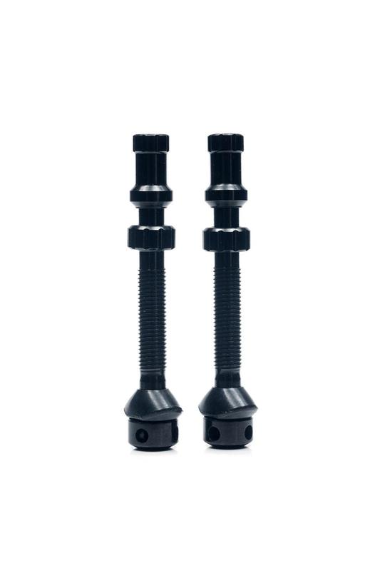 Stan's Tubeless Universal + Valves, Tall Length (Rim Depth 27-36mm), Black, Pair