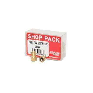 Stan's Presta Valve Adapter, 25pcs Shop Pack