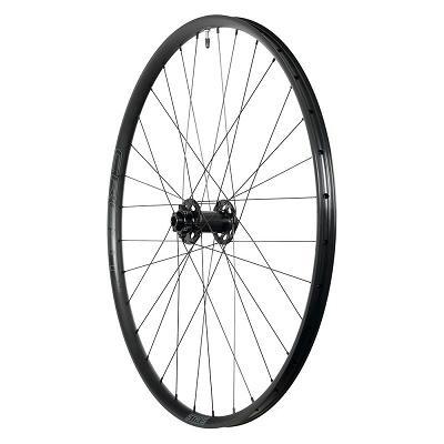 Stan's Crest MK4 29" Front Wheel, 32 hole, ISO Disc, 12mm x 100mm, Black (w/ Gray decal)