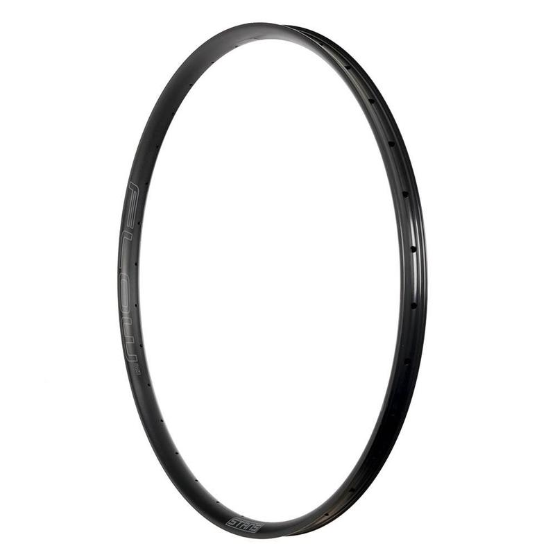 Stan's Flow MK4 Rim, 27.5" x 28 hole, Black (with Gray decals)