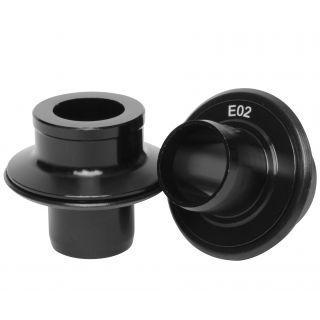 Stan's E-Sync / Neo End Caps, ISO Front, 12mm Thru Axle