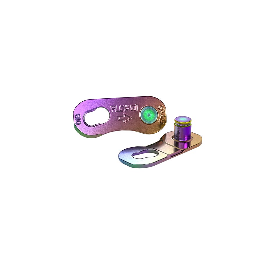 SRAM, Power Link/ Power Lock, Flattop D1 Rainbow, 4pcs