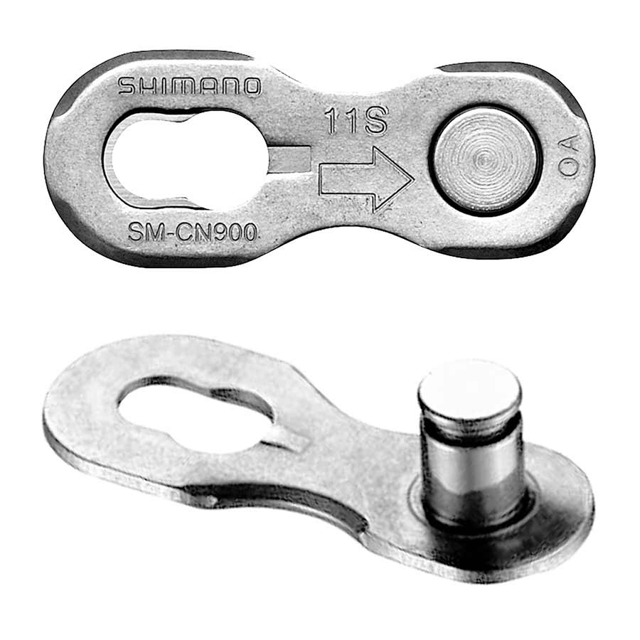 PARTS FOR BICYCLE CHAIN, SM-CN900-11, QUICK-LINK FOR 11-SPEED CHAIN, 1 SET=2PAIRS FOR 2 CHAINS, IND.PACK