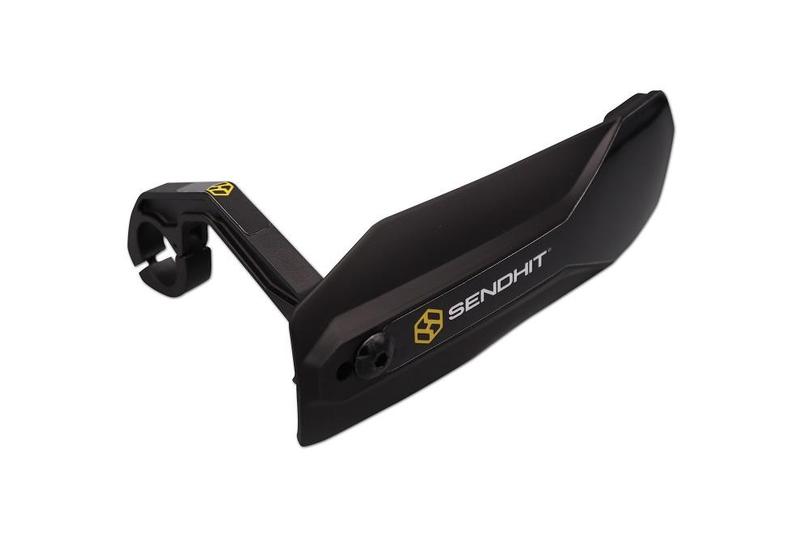 Sendhit Nock V2 MTB Handguards, Black Guards, Black Brackets