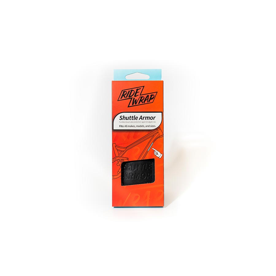 RideWrap Shuttle Armour Downtube Protector, Black