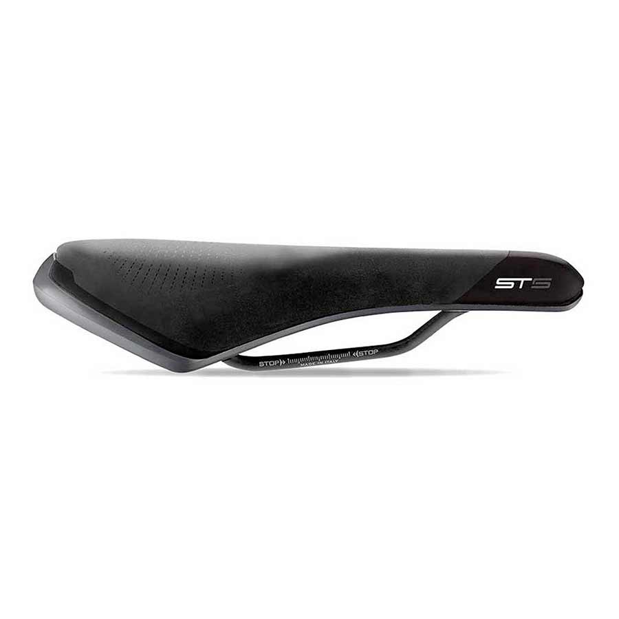 Selle Italia, ST 5 Flow, Saddle, 276 x 155mm, 396g, Black/Hi-Viz