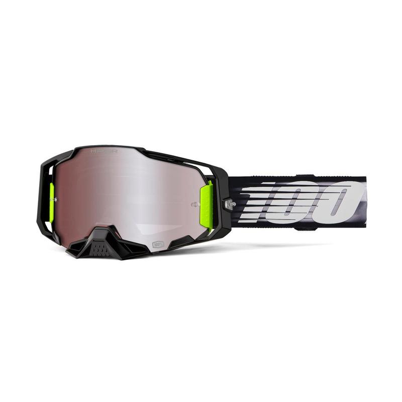 100% Armega Goggles Lightspeed, HiPER Silver Mirror Lens