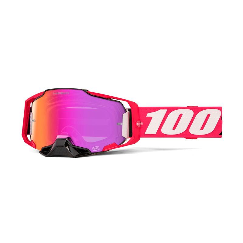 100% Armega Goggles Kloug, HiPER Dark Red Mirror Lens ***Under EMBARGO, Launches Spring 2025***