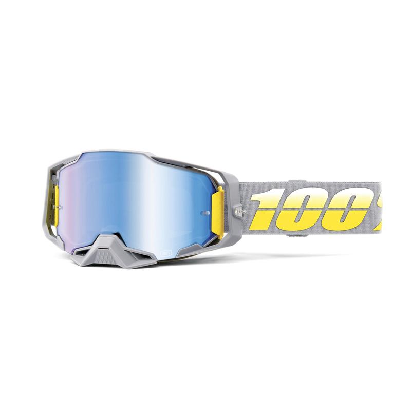 100% Armega Goggles Complex, Blue Mirror Lens