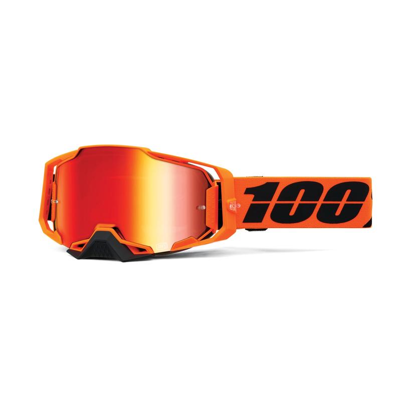 100% Armega Goggles CW2, Red Mirror Lens