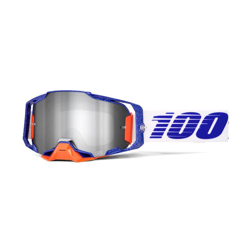 100% Armega Goggles Lavingaad, Silver Flash Mirror Lens ***Under EMBARGO, Launches Spring 2025***