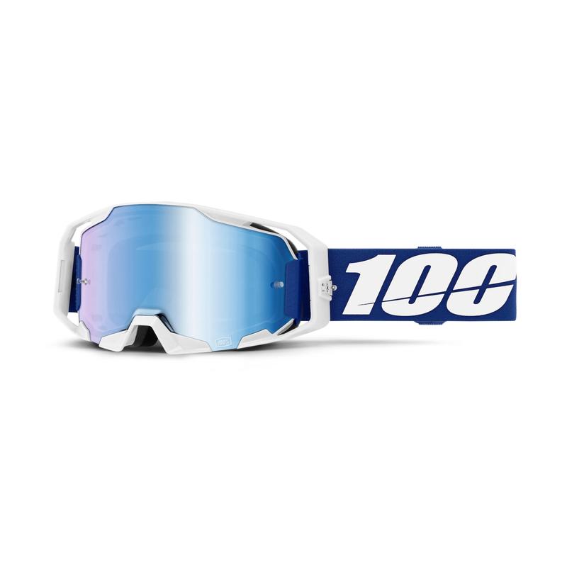 100% ARmatic Goggles Blue, Blue Mirror Lens