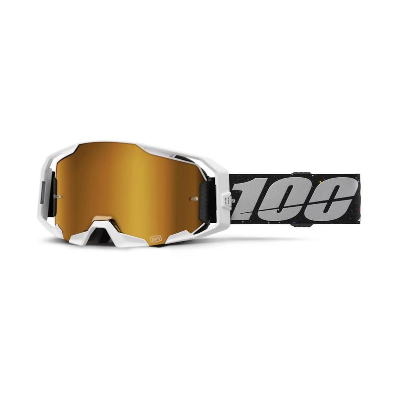 100% ARmatic Goggles RapidRacer, True Gold Mirror Lens